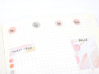 Dot Bujo Planner Stickers: 0.5 inch (12 mm)