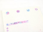 Dot Bujo Planner Stickers: 0.5 inch (12 mm)