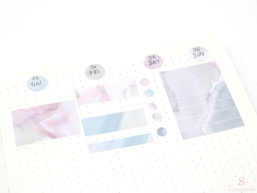 Dot Bujo Planner Stickers: 0.5 inch (12 mm)