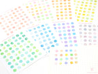 Quarter Inch Dot Bujo Planner Stickers: 0.25 inch (6 mm)