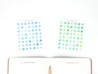 Quarter Inch Dot Bujo Planner Stickers: 0.25 inch (6 mm)