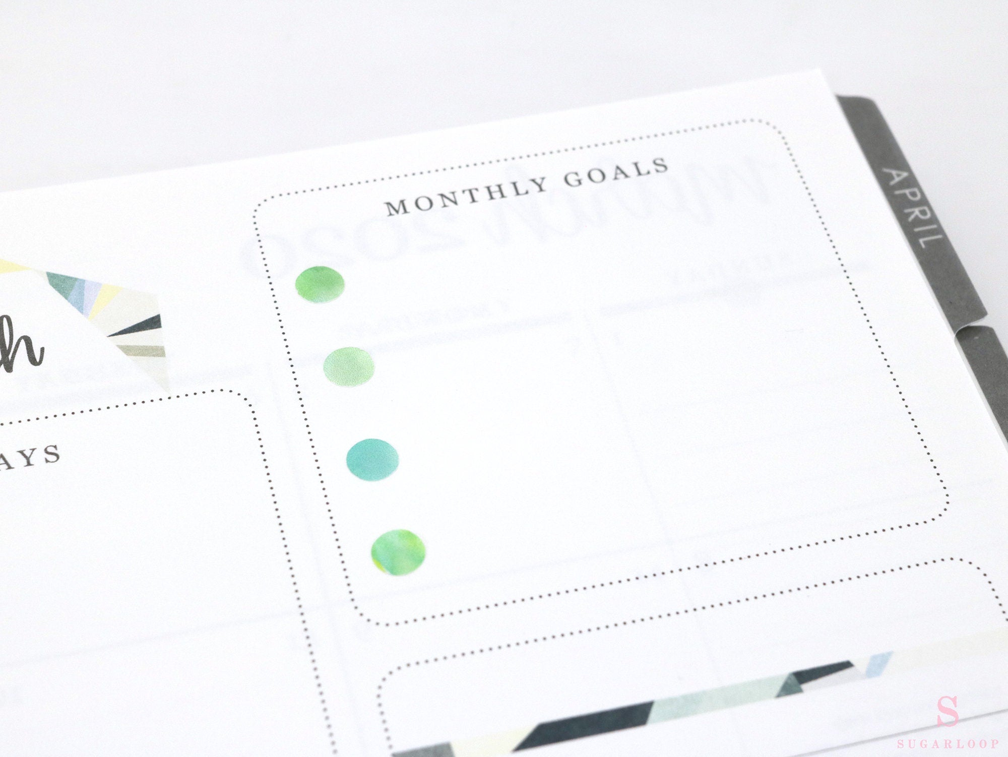 Quarter Inch Dot Bujo Planner Stickers: 0.25 inch (6 mm)