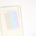 Mini Dot Round Circle Bujo Planner Stickers: 0.25” (6 mm)