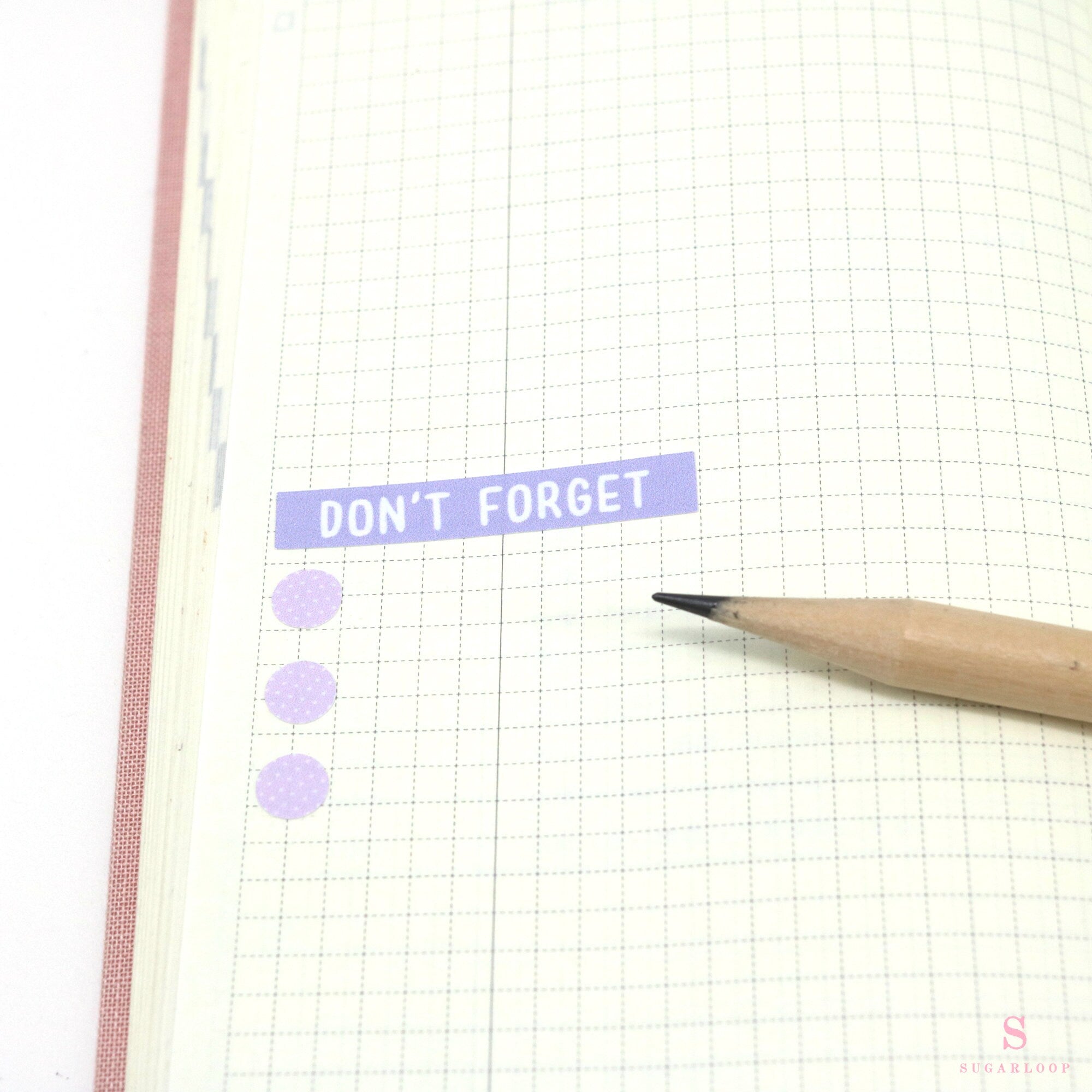 Mini Dot Round Circle Bujo Planner Stickers: 0.25” (6 mm)