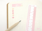 Mini Dot Hexagon Circle Square Planner & Journal Stickers: Quarter Inch 0.25” (6 mm)