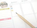 Mini Dot Hexagon Circle Square Planner & Journal Stickers: Quarter Inch 0.25” (6 mm)