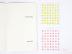 Mini Dot Hexagon Circle Square Planner & Journal Stickers: Quarter Inch 0.25” (6 mm)