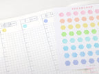 Pastel Quarter Inch Dot Planner & Journal Stickers: 0.25 inch (6 mm)