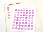 Mini Dot Planner Stickers – 0.25 in (6 mm) Color Coding Dots