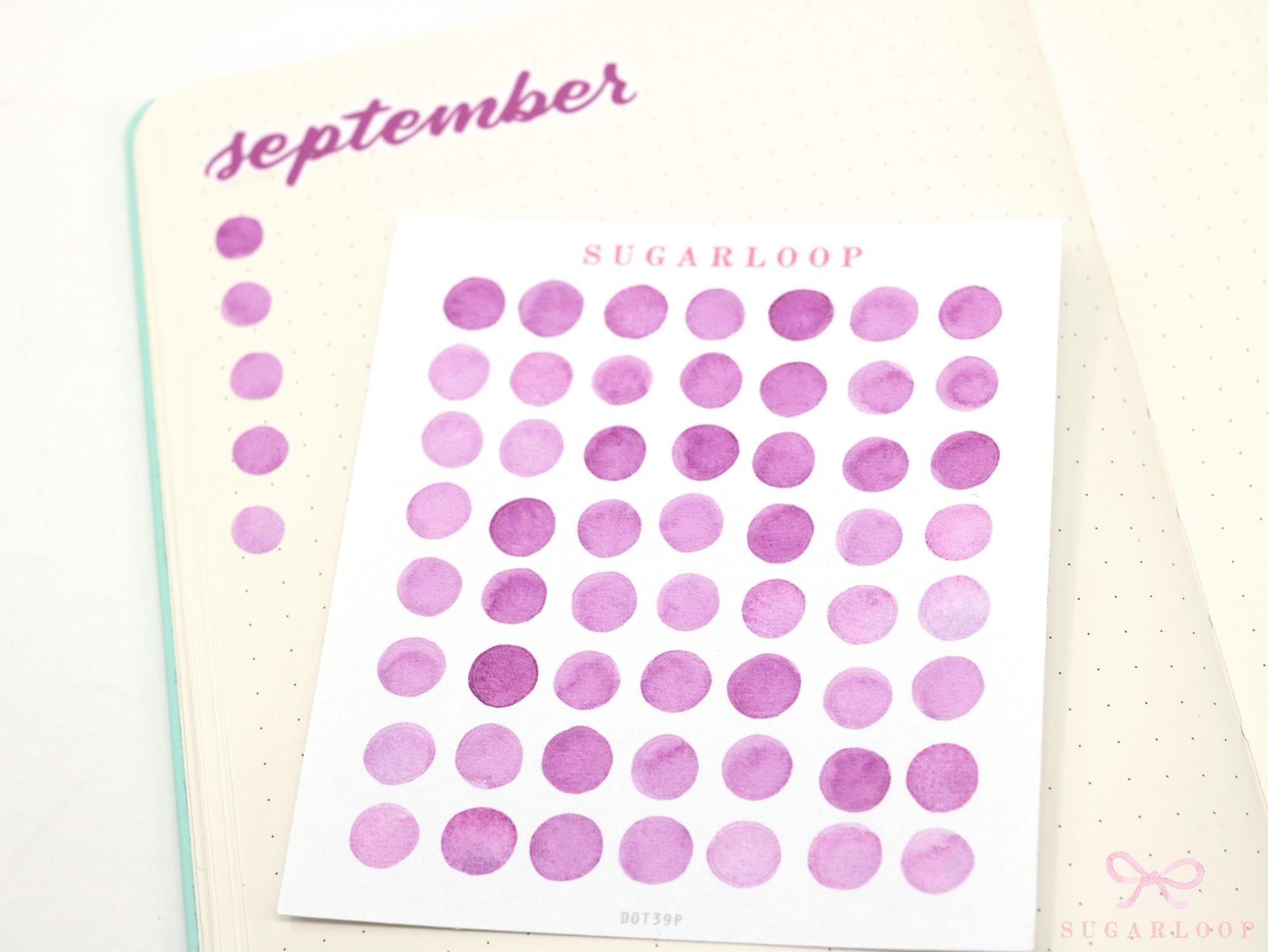 Mini Dot Planner Stickers – 0.25 in (6 mm) Color Coding Dots