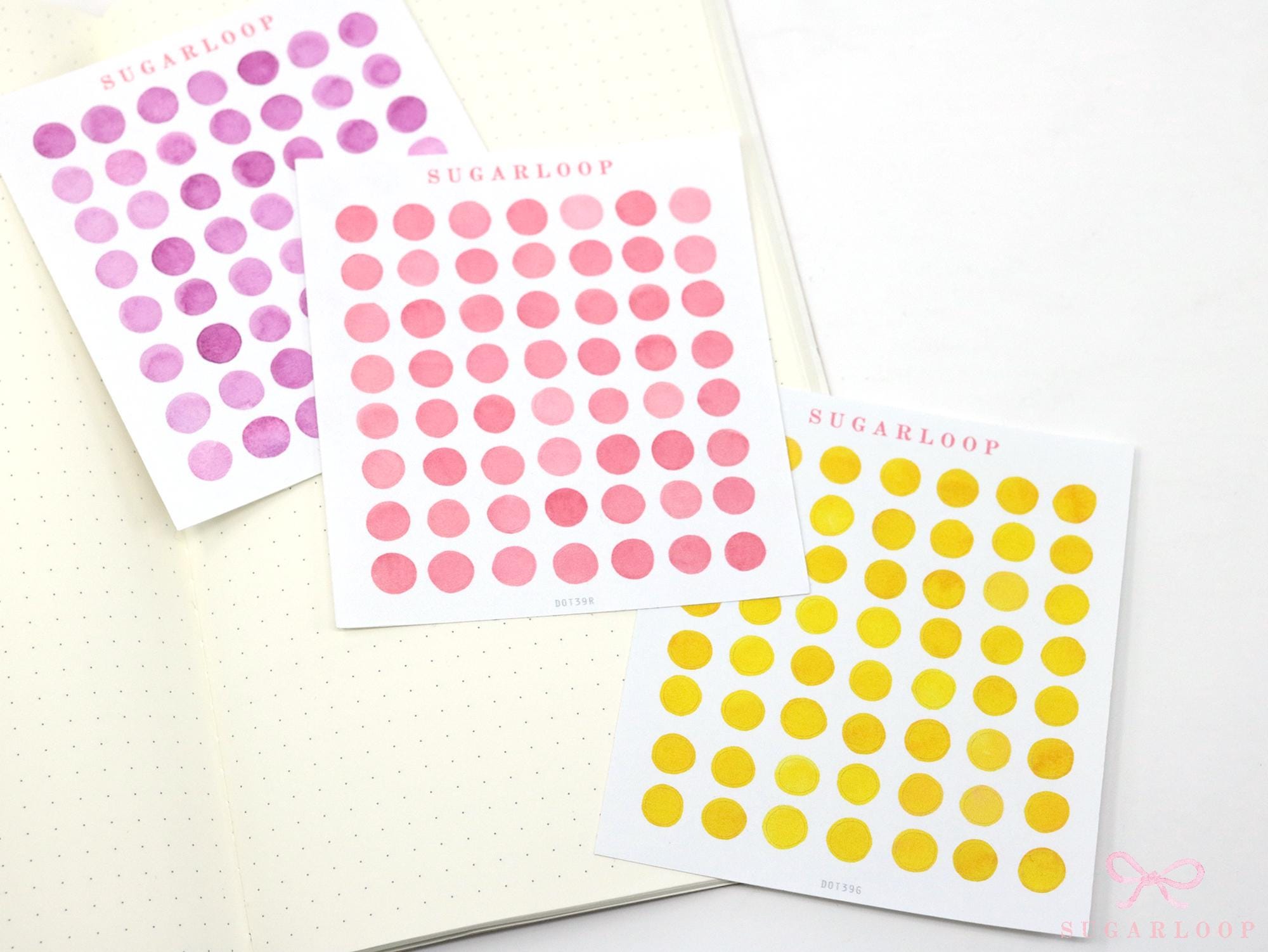 Mini Dot Planner Stickers – 0.25 in (6 mm) Color Coding Dots