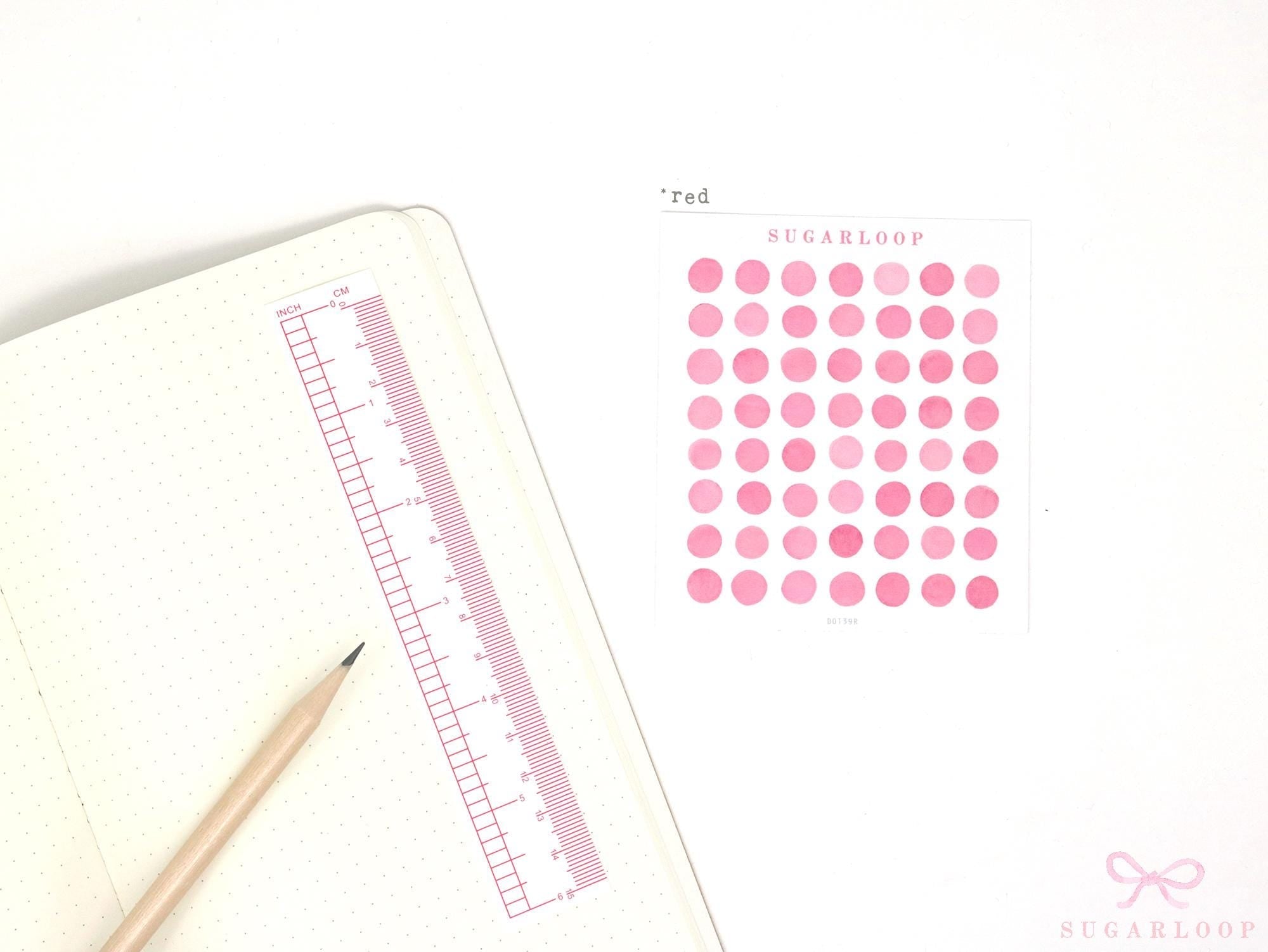 Mini Dot Planner Stickers – 0.25 in (6 mm) Color Coding Dots