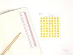 Mini Dot Planner Stickers – 0.25 in (6 mm) Color Coding Dots