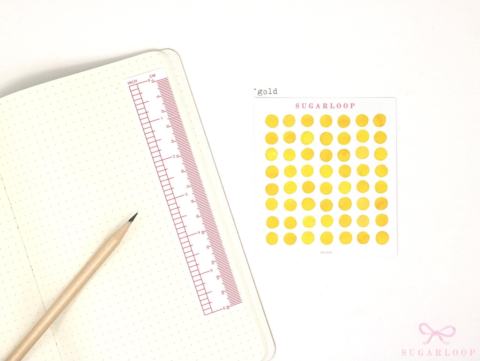 Mini Dot Planner Stickers – 0.25 in (6 mm) Color Coding Dots