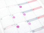 Mini Dot Planner Stickers – 0.25 in (6 mm) Color Coding Dots