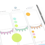 Dot Round Circle Bujo Planner Stickers: 0.25in-6mm, 0.375in-9mm, 0.5in-12mm, 1in-25mm
