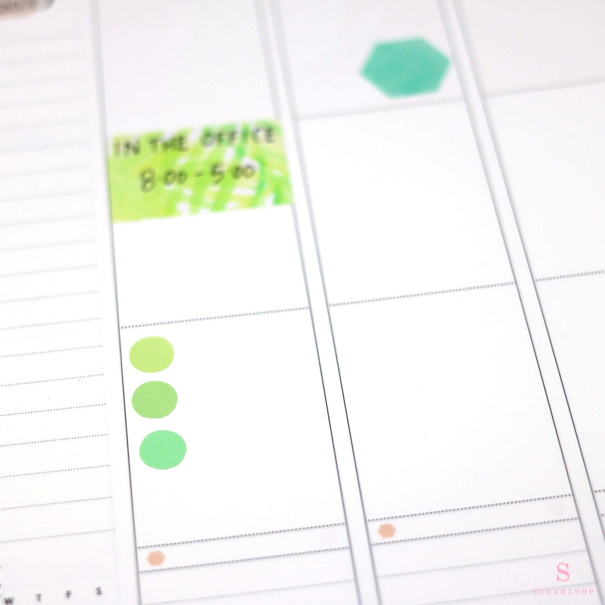 Small Dot Pastel Round Circle Bujo Planner Stickers: 0.3” (9 mm)