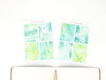 Color Palette Deco Stickers for Journals & Planners: Greenery