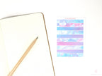 Color Palette Deco Stickers for Journals & Planners: Misty