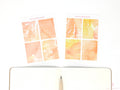 Color Palette Deco Stickers for Journals & Planners: Marigold