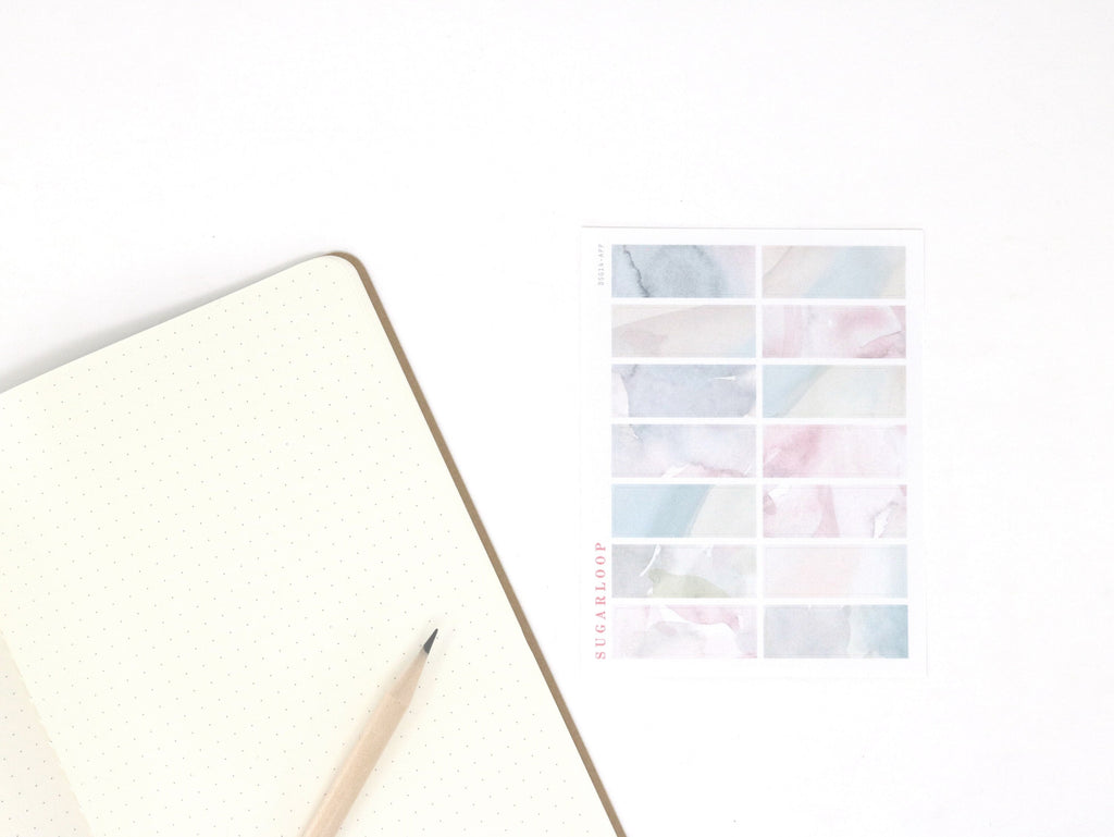 Color Palette Deco Stickers for Journals & Planners: Mesa