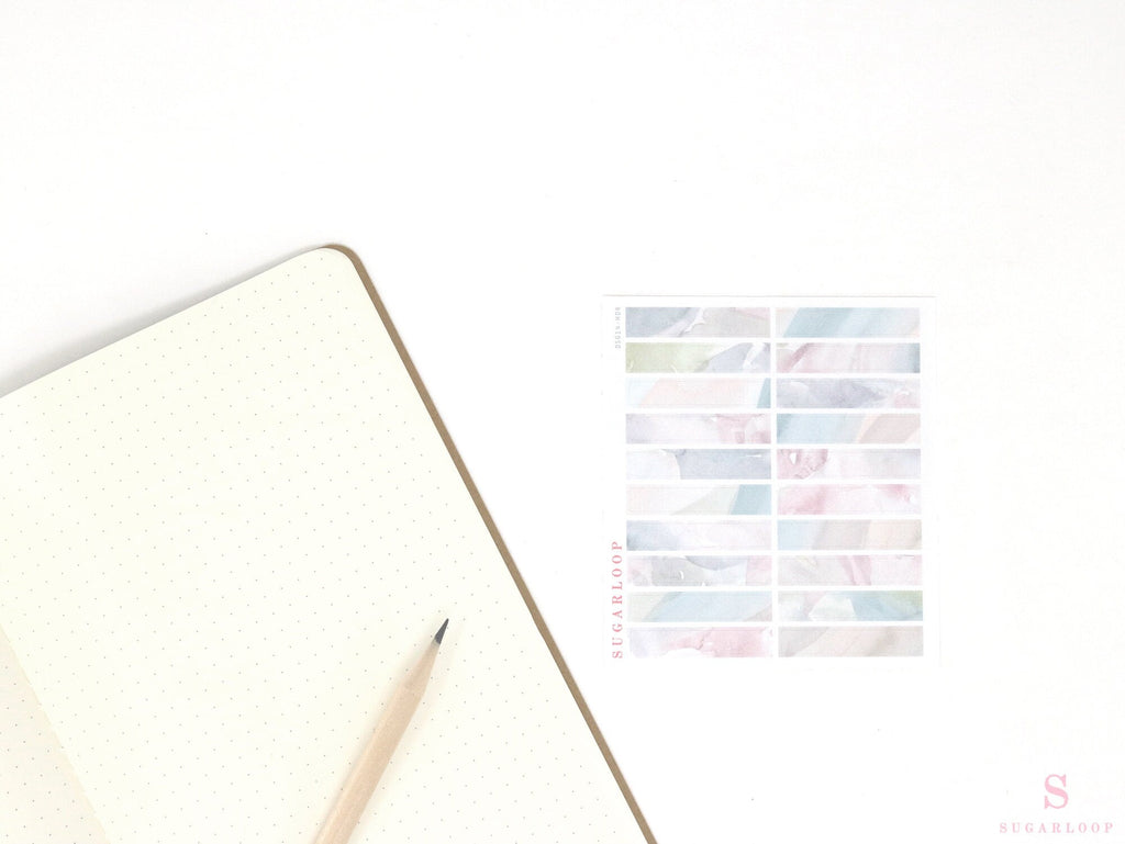 Color Palette Deco Stickers for Journals & Planners: Mesa
