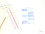 Color Palette Deco Stickers for Journals & Planners: Hydrangea