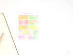 Color Palette Deco Stickers for Journals & Planners: Orchard