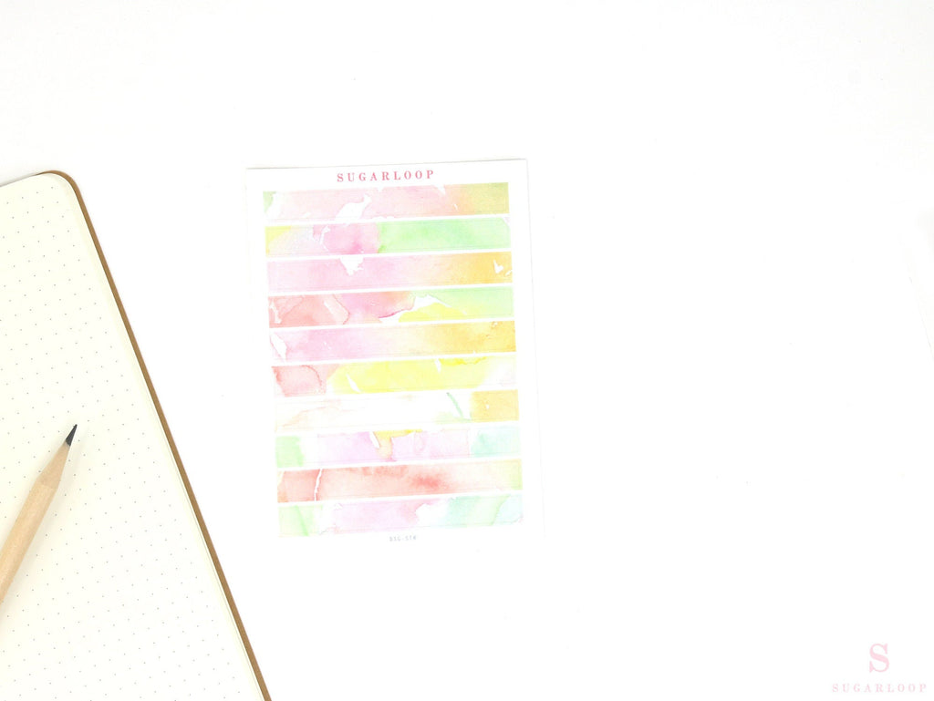 Color Palette Deco Stickers for Journals & Planners: Orchard