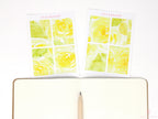Color Palette Deco Stickers for Journals & Planners: Yellow