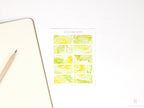 Color Palette Deco Stickers for Journals & Planners: Yellow