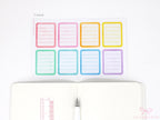 Checklist Full Box Planner & Journal Stickers