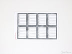 Full Box Checklist Bujo Planner Stickers  Neutral Black
