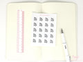 Pay Day Script Bujo Planner Stickers: Neutral