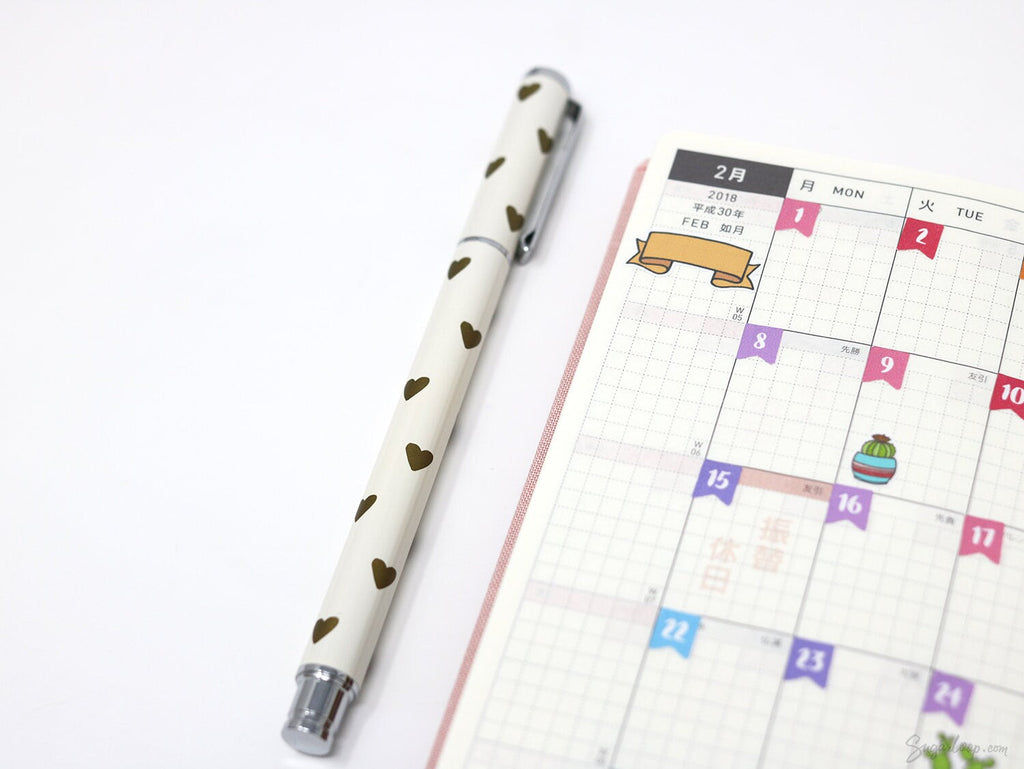 Banner Flag Bujo Planner Stickers: in (20 mm) Wide