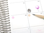 Gift Birthday Celebration Stickers for Planners & Bujo Journals