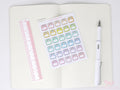 Weigh In Scale Icon Stickers for Planners & Journals