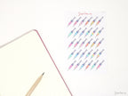 Syringe Stickers for Planners & Journals
