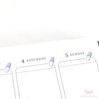 Cute Colorful Kawaii Pill Capsule Bujo Journal Planner Stickers