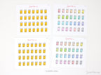 Cute Kawaii Rainbow Pill Bottle Medicine Bujo Journal Planner Stickers