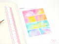 Half Box Appointment Label Stickers For Journals and Planners: 1.5in (38 mm) wide