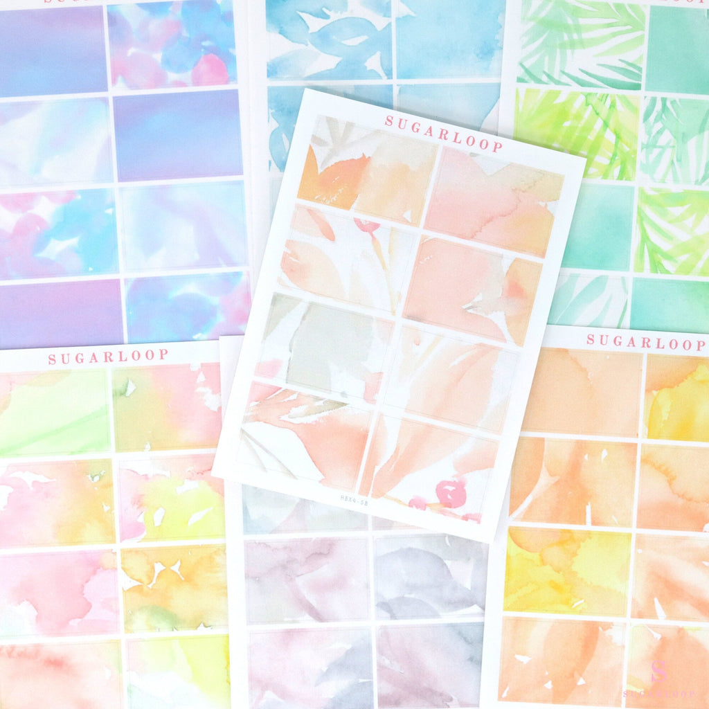 Half Box Appointment Labels Bujo Planner Stickers: 1.5 in (38 mm) wide & 1  in (25 mm) tall