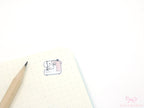 Cute Hand Drawn Sewing Machine Bujo Planner Stickers: Rainbow or Neutral