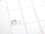 Cute Hand Drawn Sewing Machine Bujo Planner Stickers: Rainbow or Neutral
