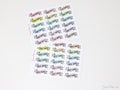 This & Next Week Header Banner Icon Stickers for Planners and Journals:Pastel