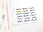 Today Banner Stickers for Planners & Bujo Journals: Pastel, Planner Essentials