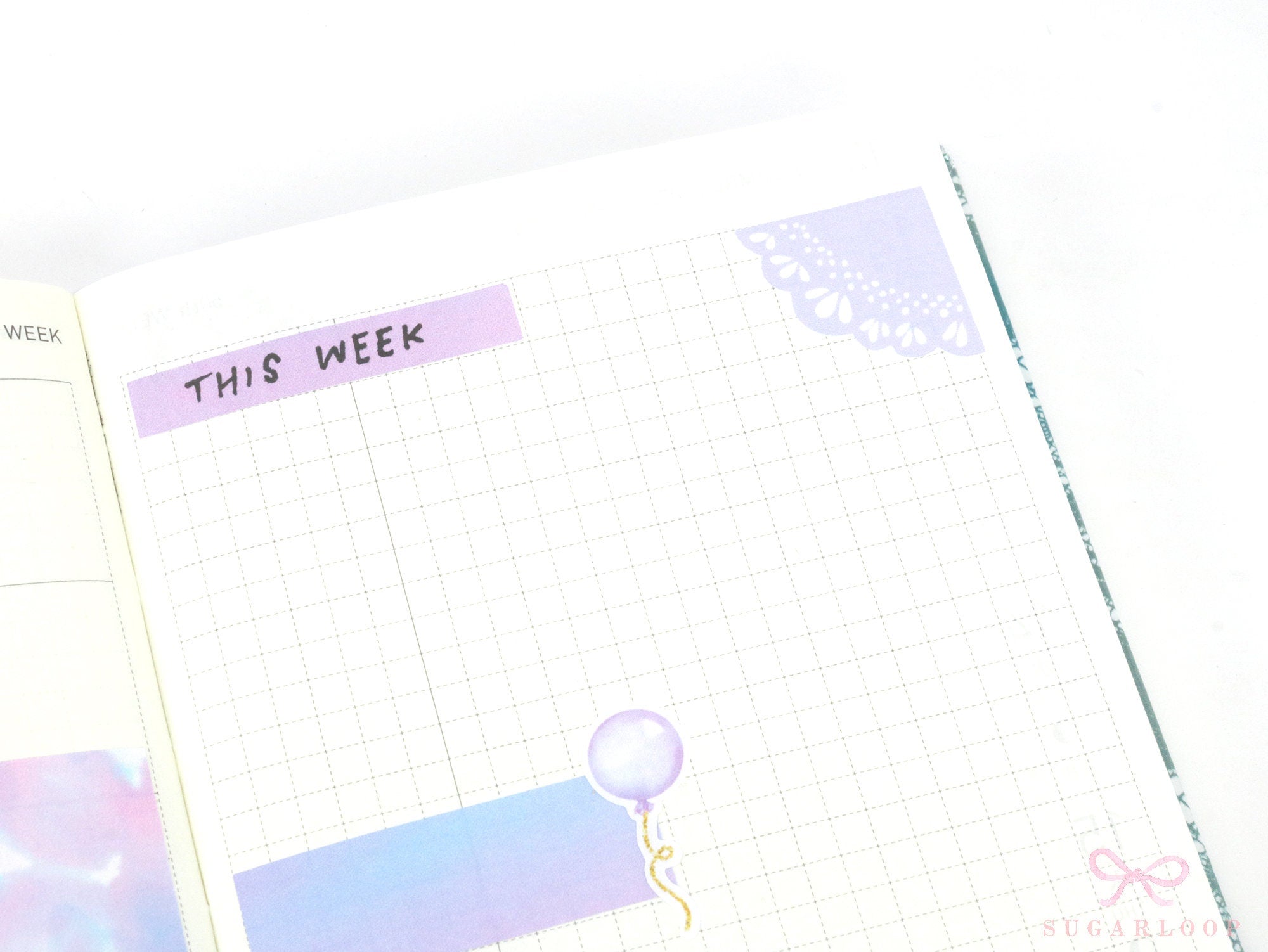 Header Title Strip Label Bujo Planner Stickers: 0.25in (6 mm) Tall