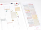 Appointment Boxes Labels Planner Stickers for Vertical Planning in Hobonichi Cousin Weekly Pages