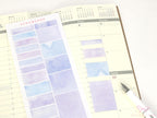 Appointment Boxes Labels Planner Stickers for Vertical Planning in Hobonichi Cousin Weekly Pages
