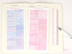 Appointment Boxes Labels Planner Stickers for Vertical Planning in Hobonichi Cousin Weekly Pages